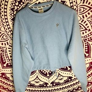 VS PINK cropped sweatshirt
